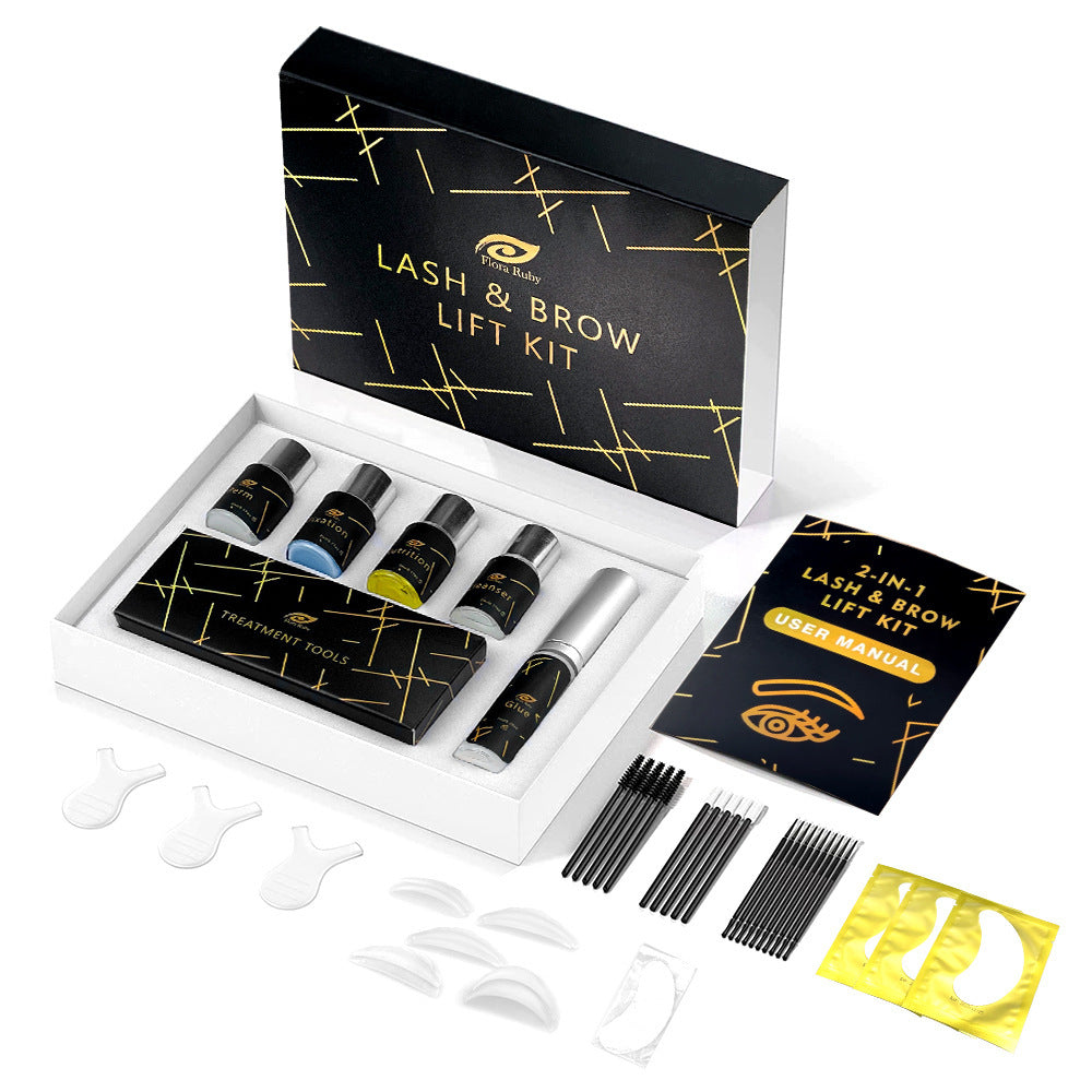 Eyebrow Scalding Eyelash Set Keratin Long-lasting Curling Beauty Makeup