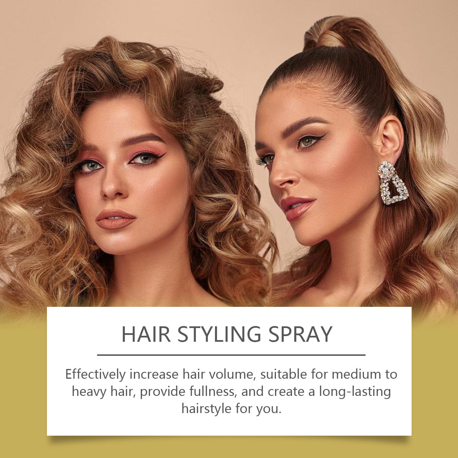 Hair Nourishing Styling Spray Fluffy