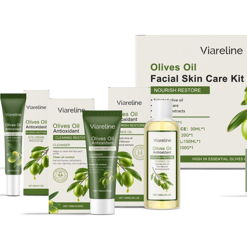 Olive Oil Facial Skincare Set